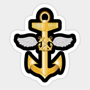 POCKET - Aviation Boatswain's Mate Pin wo Txt Sticker